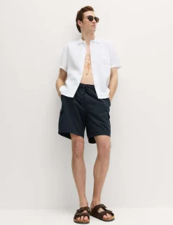 Quick Dry Longer Length Cargo Swim Shorts