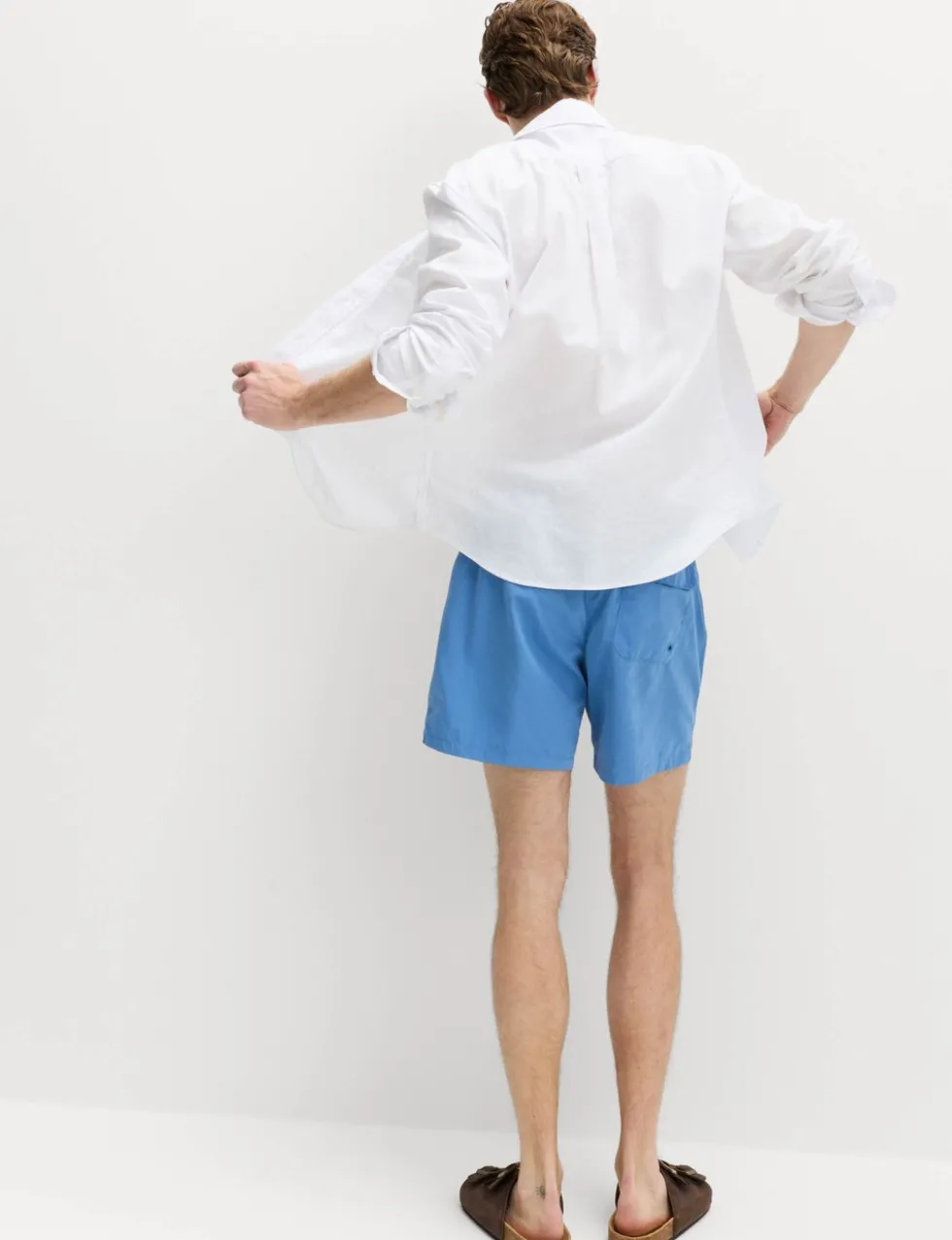 Quick Dry Plain Swim Shorts
