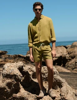 Quick Dry Plain Swim Shorts
