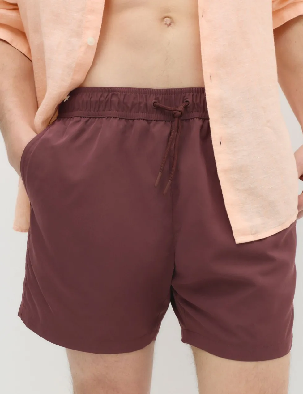 Quick Dry Plain Swim Shorts