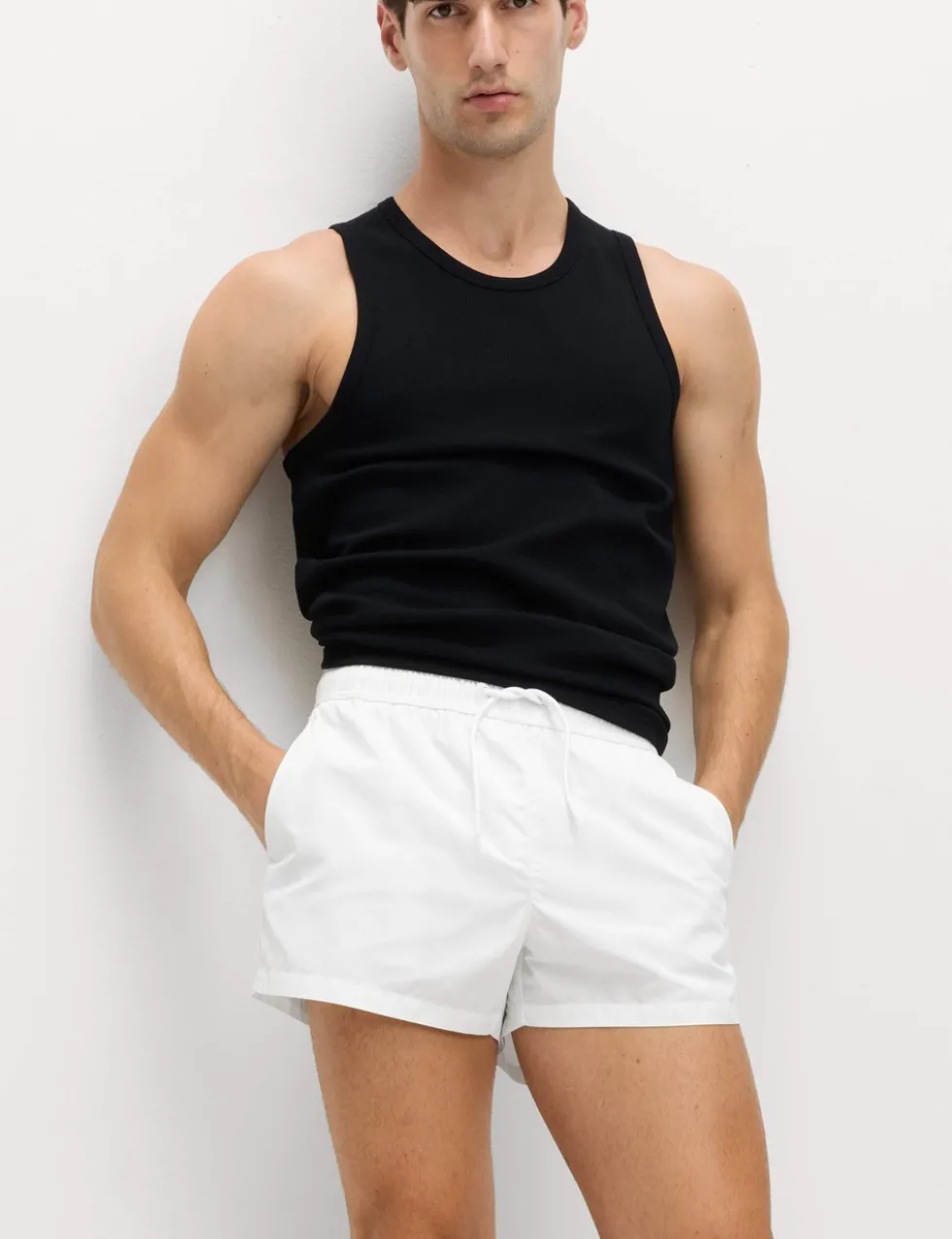 Quick Dry Plain Swim Shorts