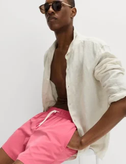 Quick Dry Plain Swim Shorts