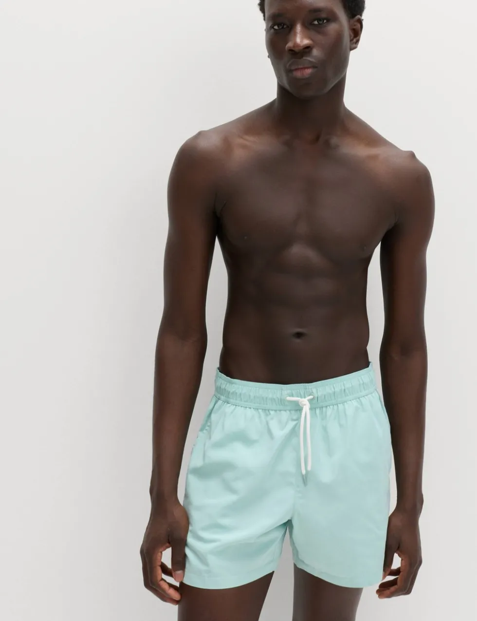 Quick Dry Plain Swim Shorts