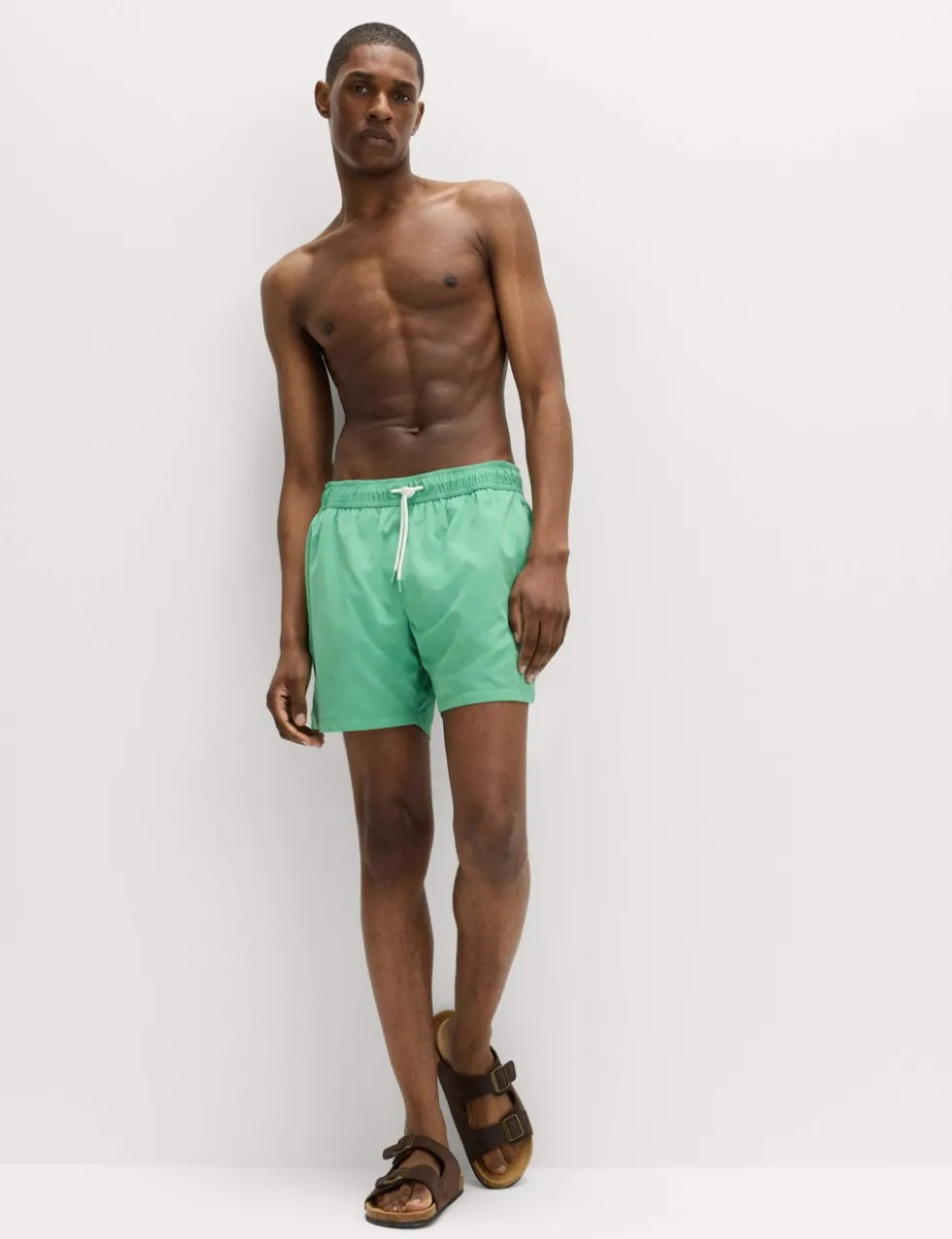 Quick Dry Plain Swim Shorts