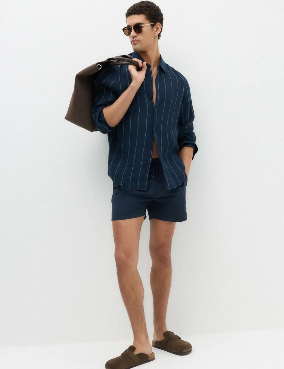 Quick Dry Plain Swim Shorts