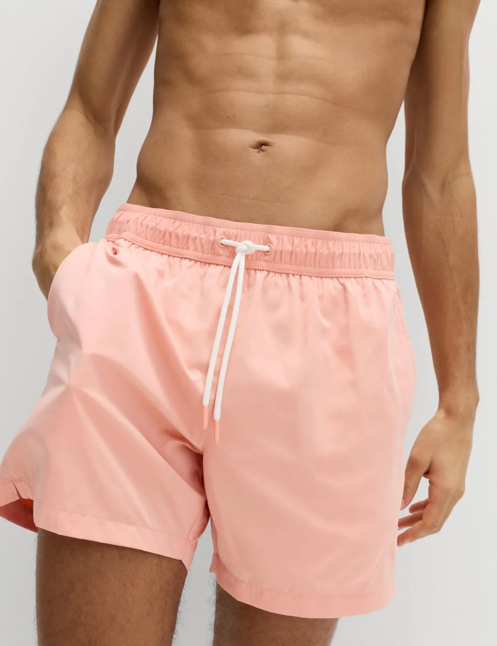 Quick Dry Plain Swim Shorts