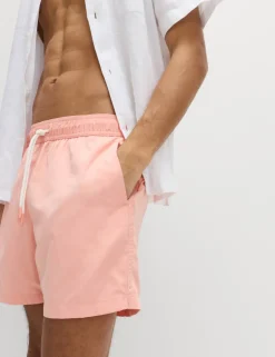Quick Dry Plain Swim Shorts