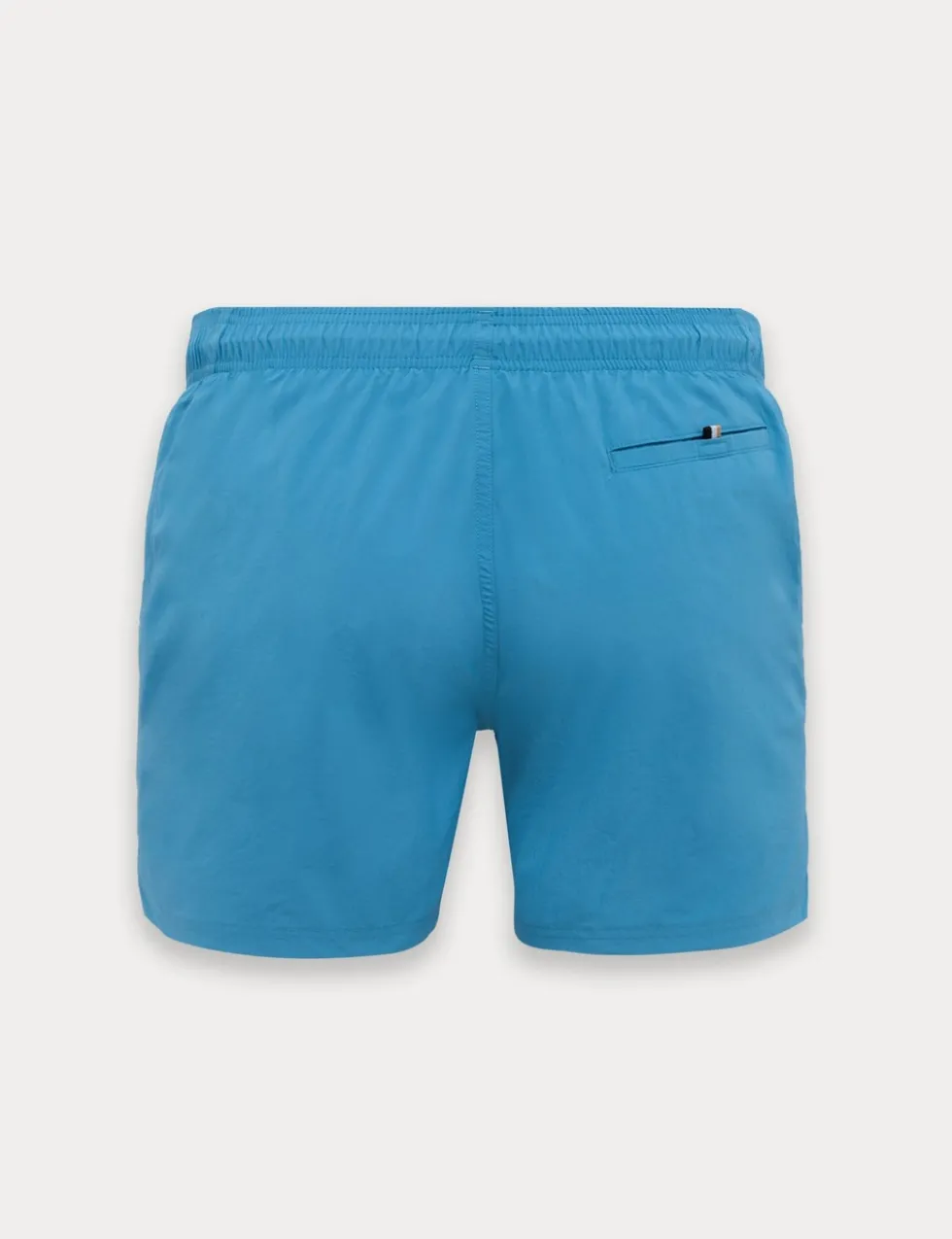 Quick Dry Pocketed Logo Graphic Swim Shorts