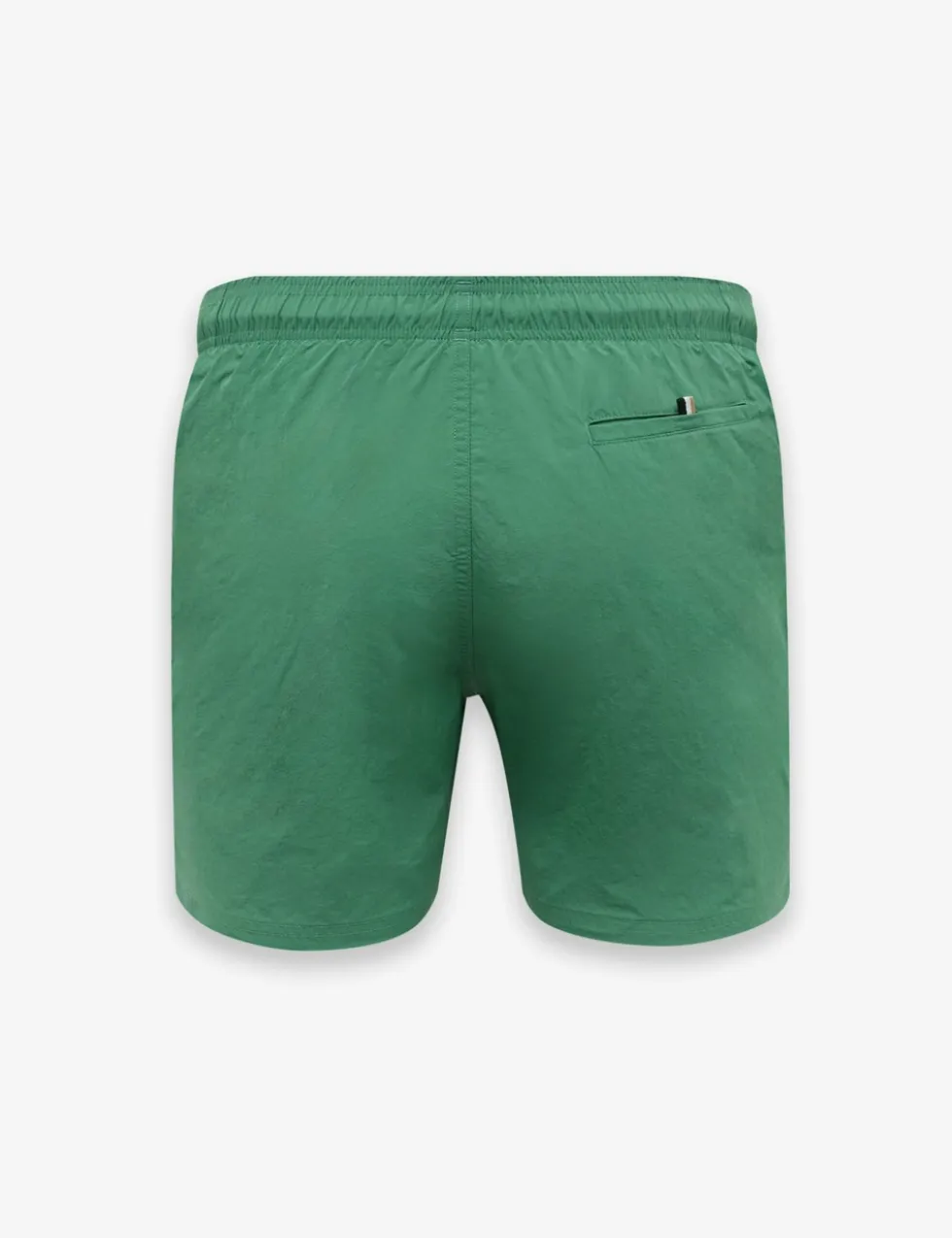 Quick Dry Pocketed Logo Graphic Swim Shorts