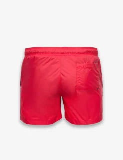 Quick Dry Pocketed Logo Swim Shorts