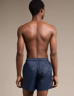 Quick Dry Pocketed Logo Swim Shorts