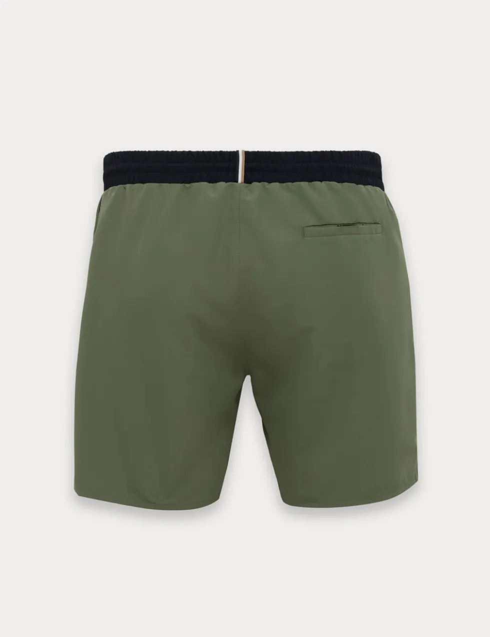 Quick Dry Pocketed Piped Swim Shorts