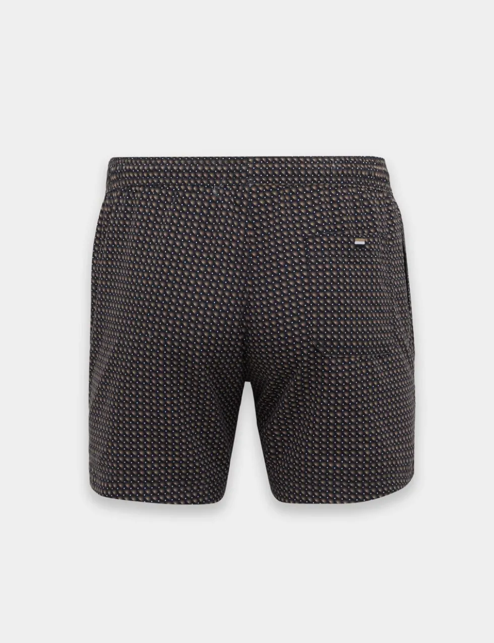 Quick Dry Pocketed Printed Swim Shorts