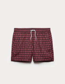 Quick Dry Printed Swim Shorts