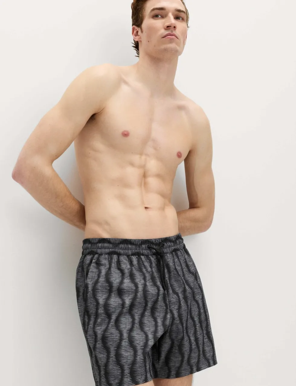 Quick Dry Printed Swim Shorts