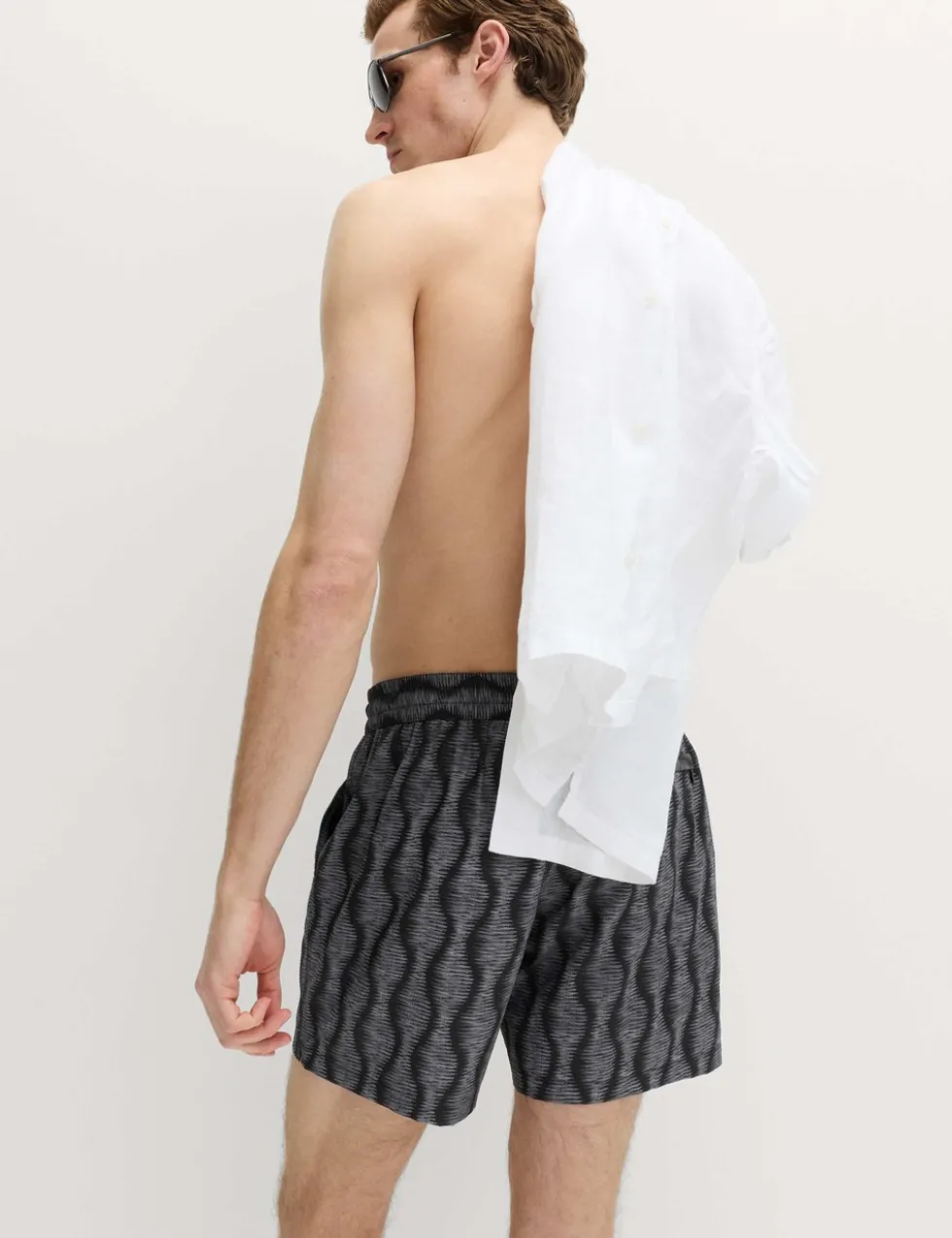 Quick Dry Printed Swim Shorts