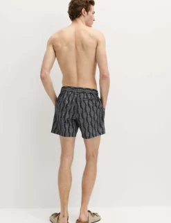 Quick Dry Printed Swim Shorts