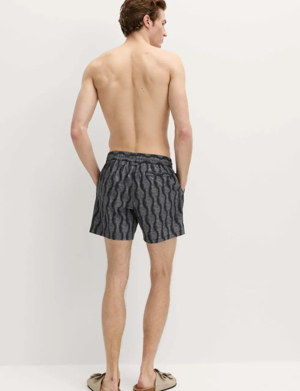 Quick Dry Printed Swim Shorts