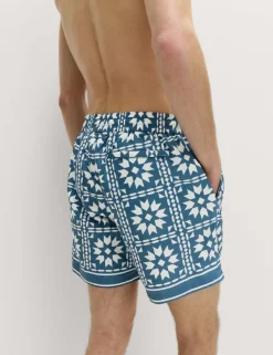 Quick Dry Printed Swim Shorts