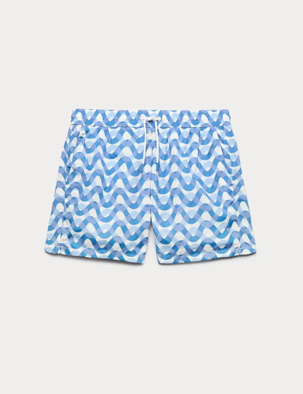 Quick Dry Printed Swim Shorts
