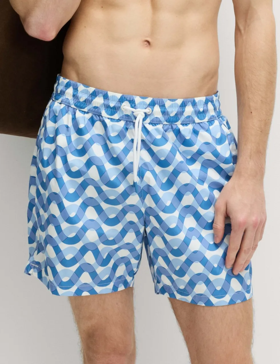 Quick Dry Printed Swim Shorts