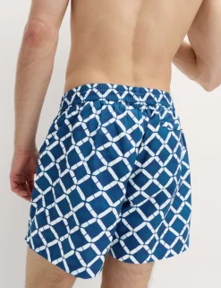 Quick Dry Printed Swim Shorts