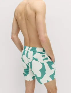 Quick Dry Printed Swim Shorts