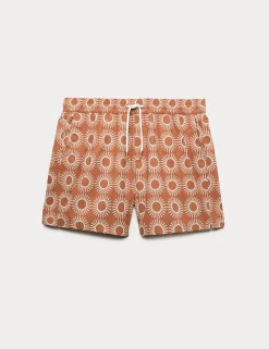 Quick Dry Textured Swim Shorts