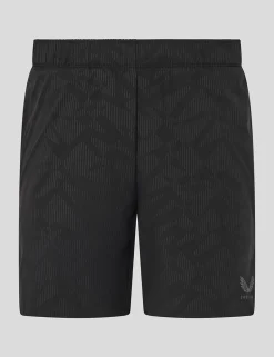 Quick Dry Zip Pocket Printed Swim Shorts