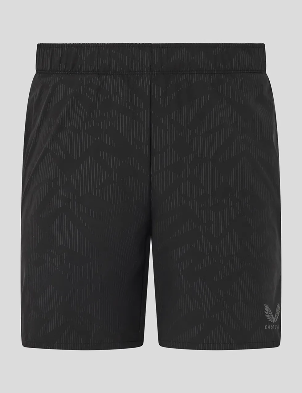 Quick Dry Zip Pocket Printed Swim Shorts