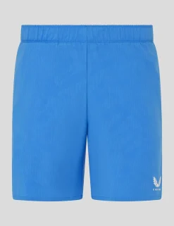 Quick Dry Zip Pocket Printed Swim Shorts