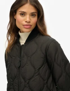 Quilted Longline Jacket