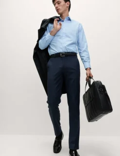Regular Fit 2 Inch Shorter Ultimate Non Iron Twill Shirt