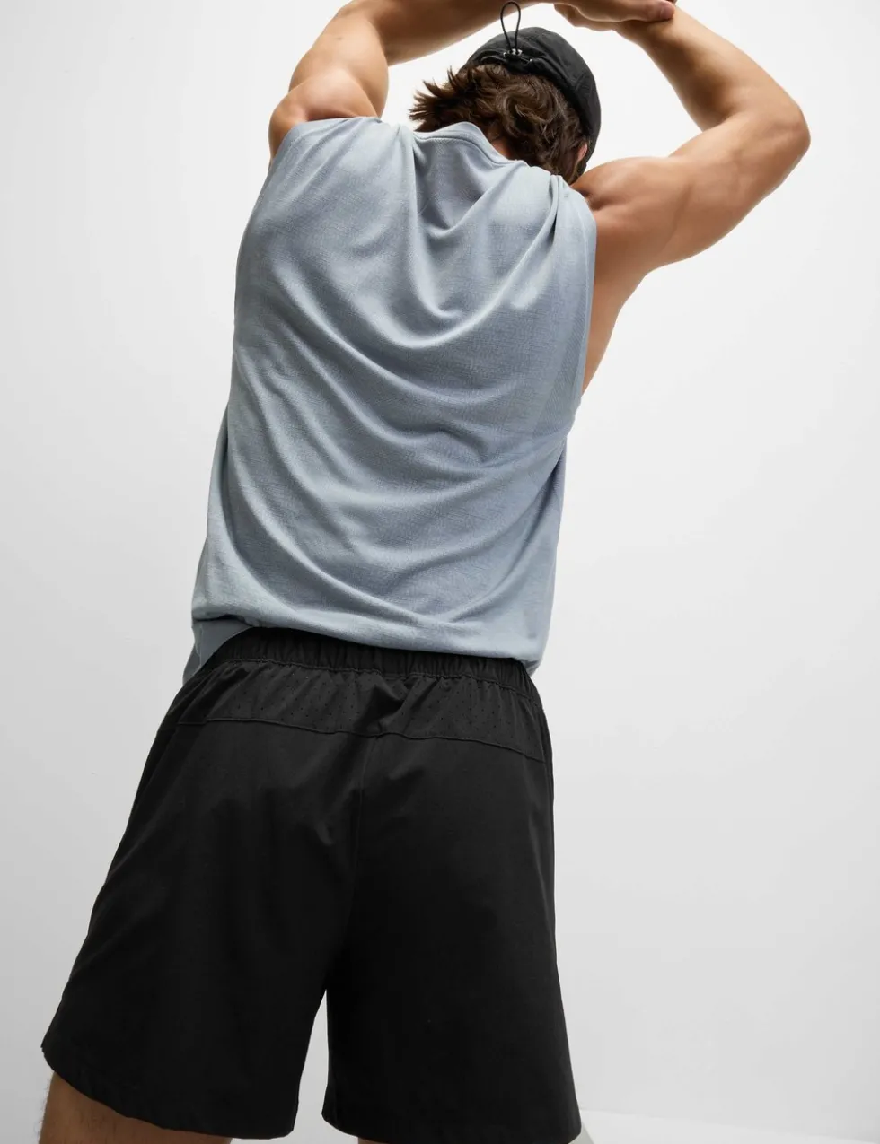 Regular Fit 5 Inch Stretch Sports Shorts