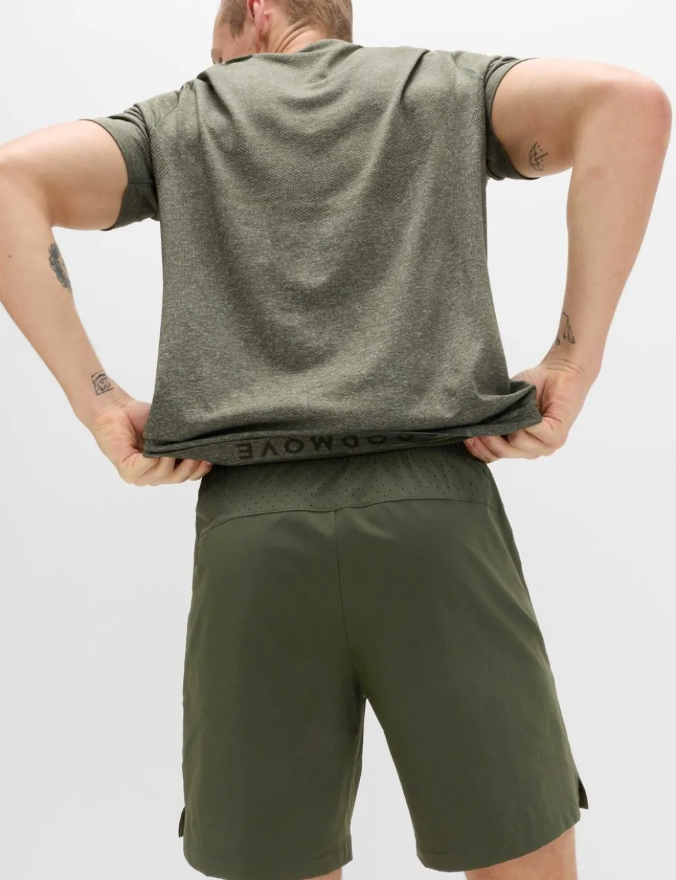 Regular Fit 7 Inch Stretch Sports Shorts