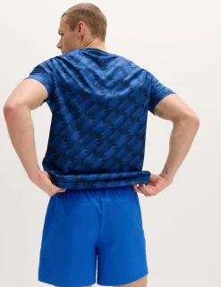 Regular Fit 5 Inch Stretch Sports Shorts