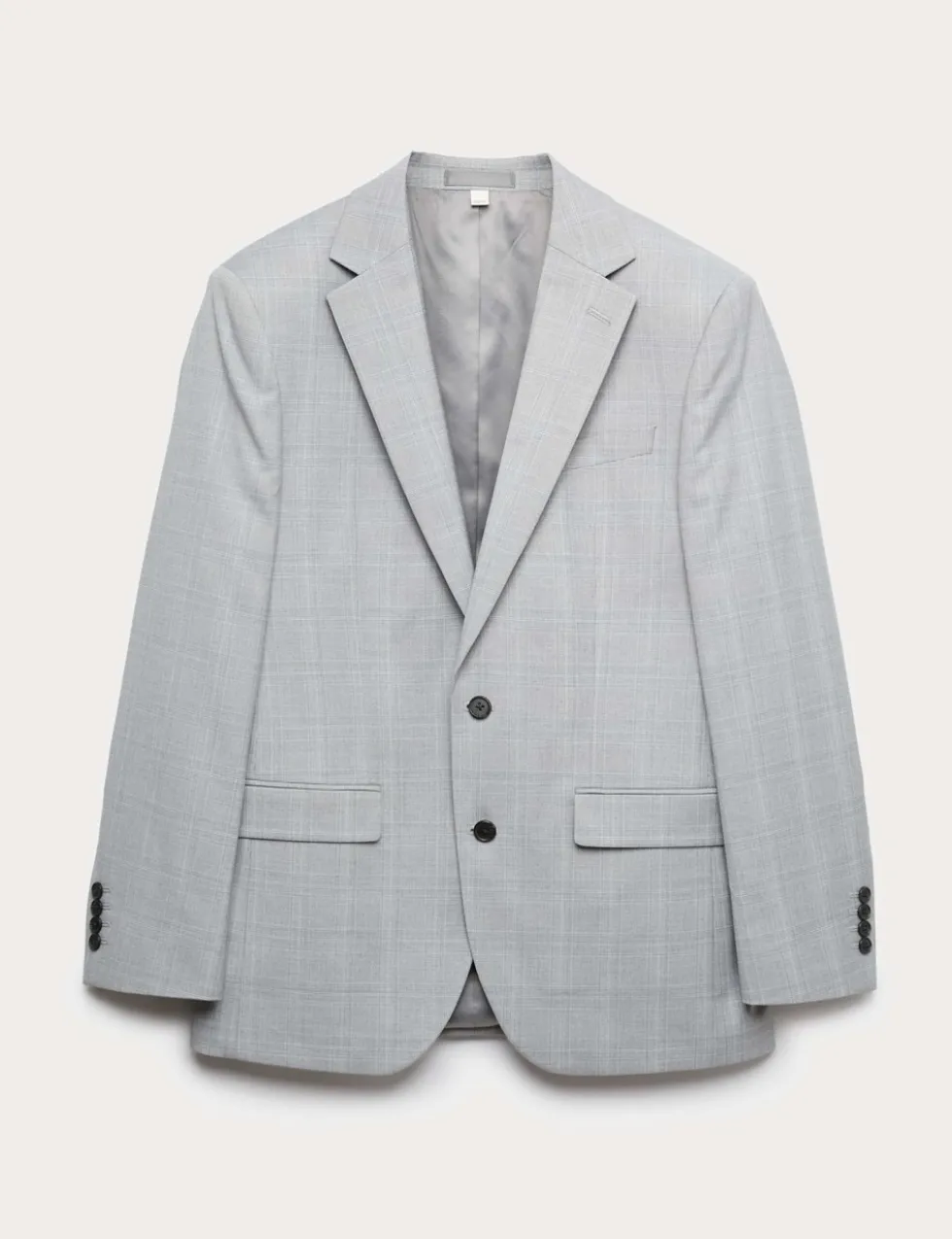 Regular Fit Check Stretch Suit Jacket