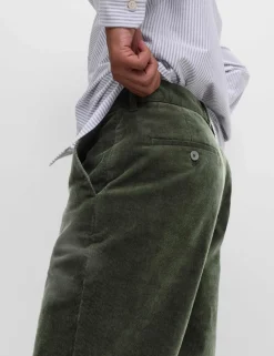 Regular Fit Corduroy Stretch Chinos