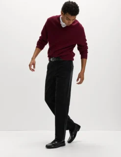 Regular Fit Corduroy Stretch Chinos