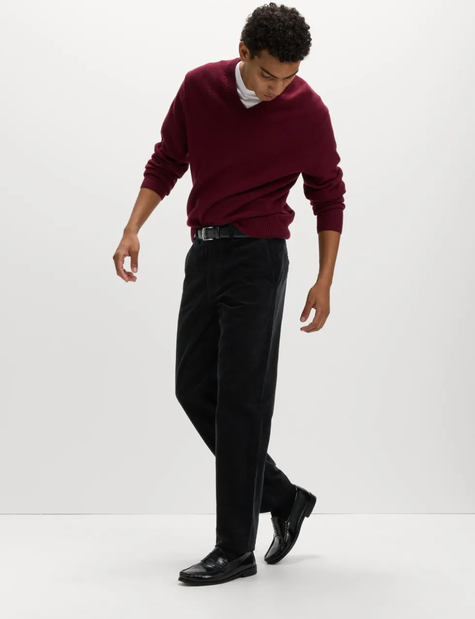 Regular Fit Corduroy Stretch Chinos