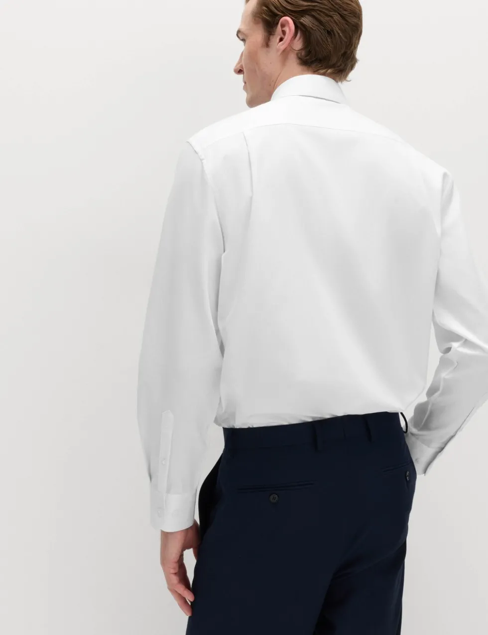 Regular Fit Cotton Blend Shirt & Tie Set
