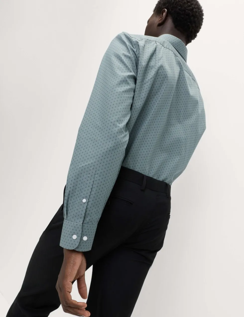 Regular Fit Cotton Blend Printed Shirt