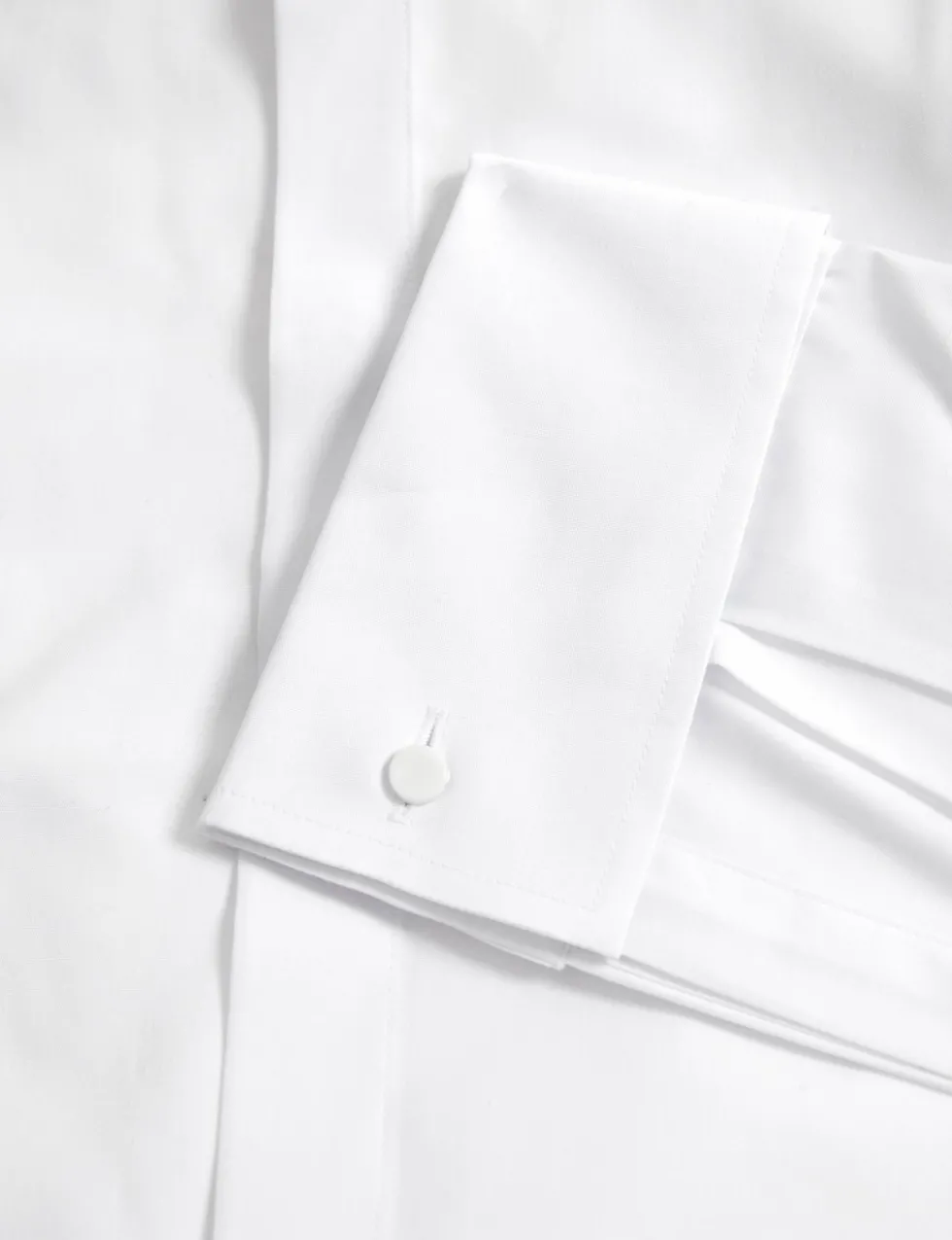Regular Fit Cotton Blend Dress Shirt