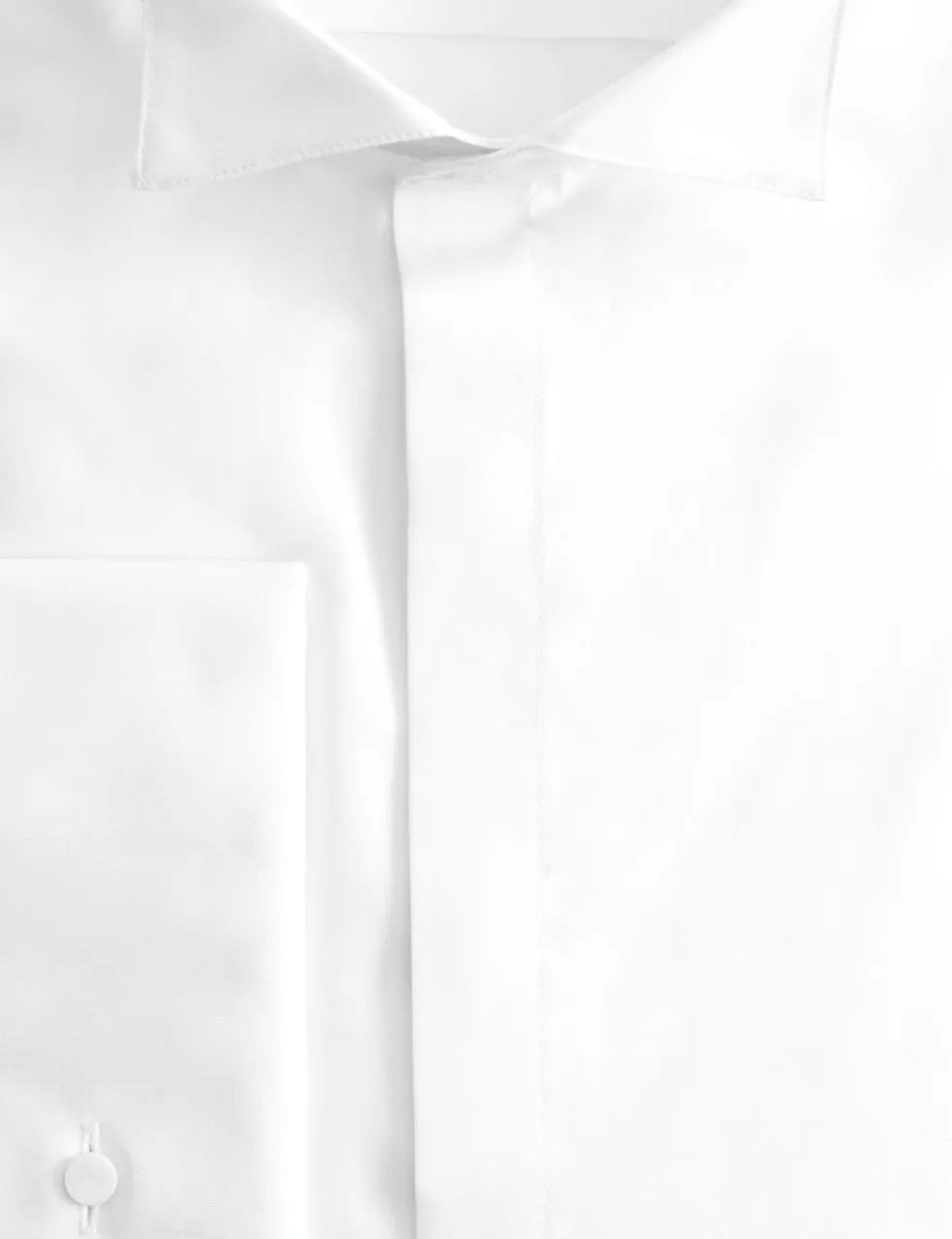 Regular Fit Cotton Blend Dress Shirt