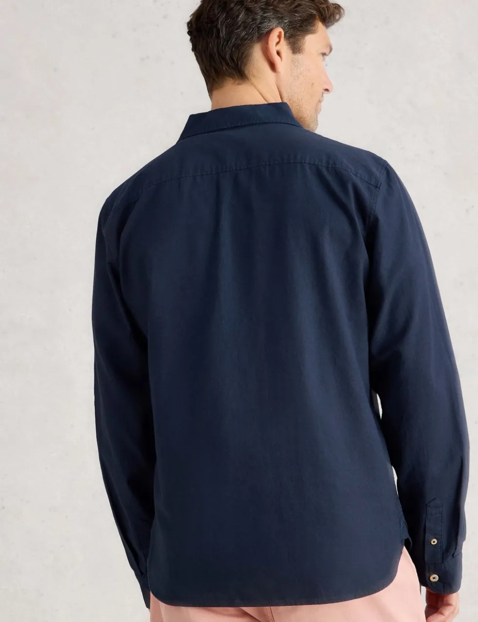 Regular Fit Cotton Linen Blend Shirt