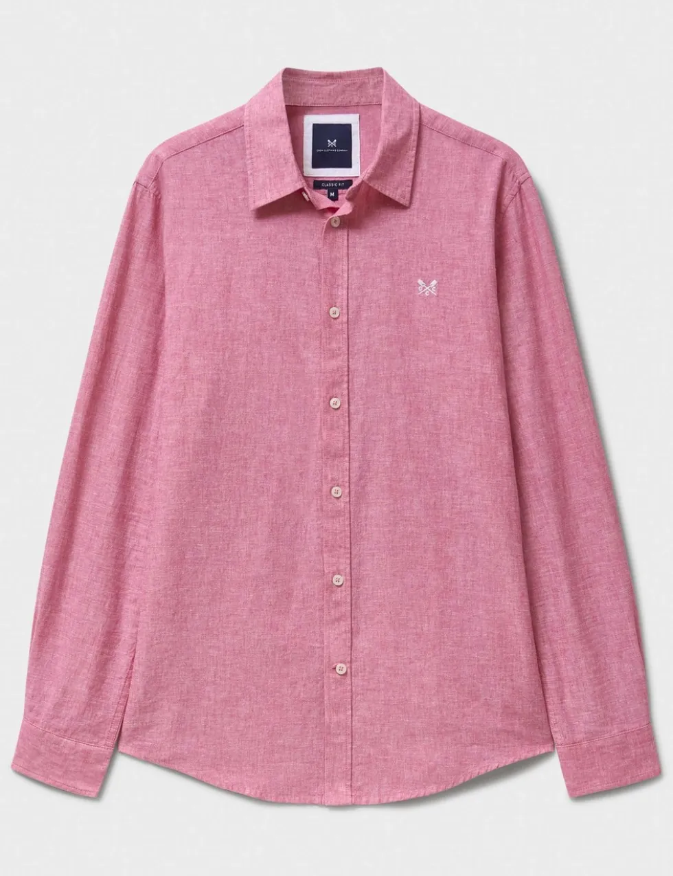 Regular Fit Cotton Linen Blend Shirt