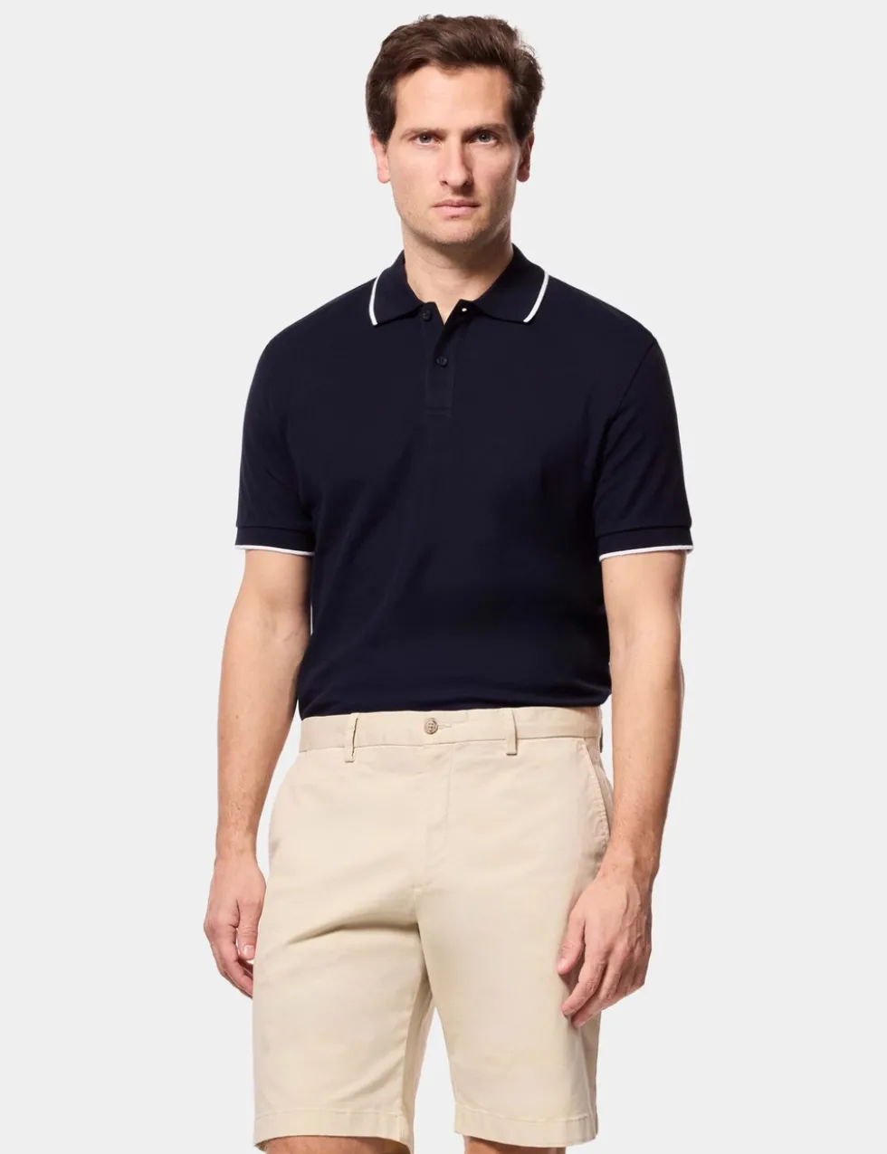Regular Fit Cotton Rich Chino Shorts