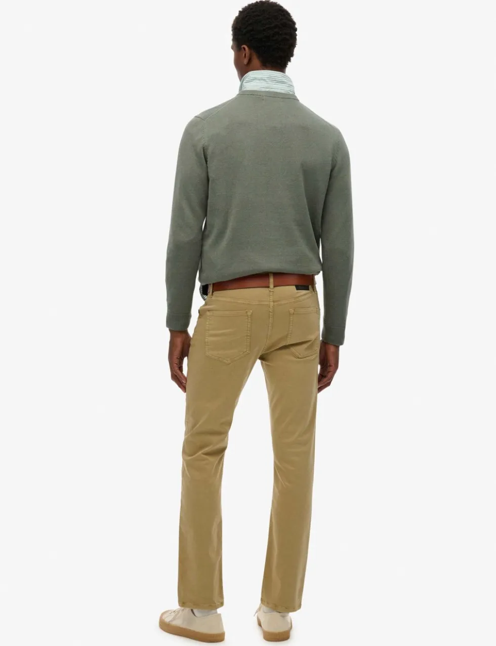 Regular Fit Cotton Rich Chinos