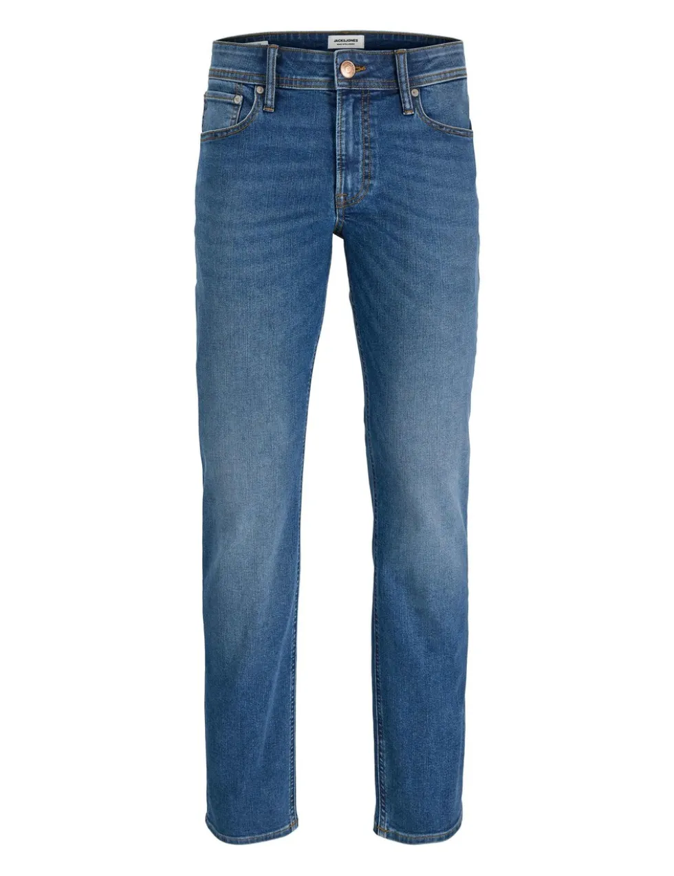 Regular Fit Cotton Rich Jeans