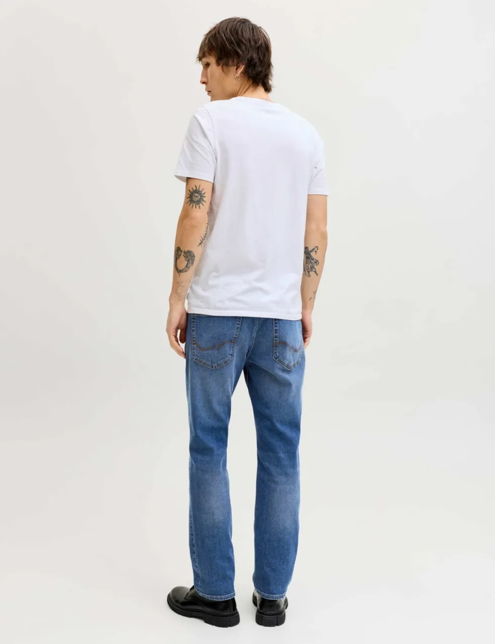 Regular Fit Cotton Rich Jeans